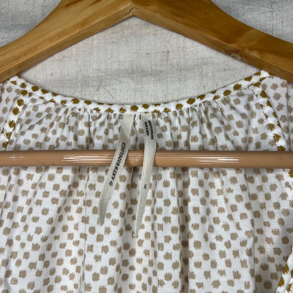 NWOT Anthropologie The Somerset Puff Maxi Dress Women's Size XL - Picture 7 of 10